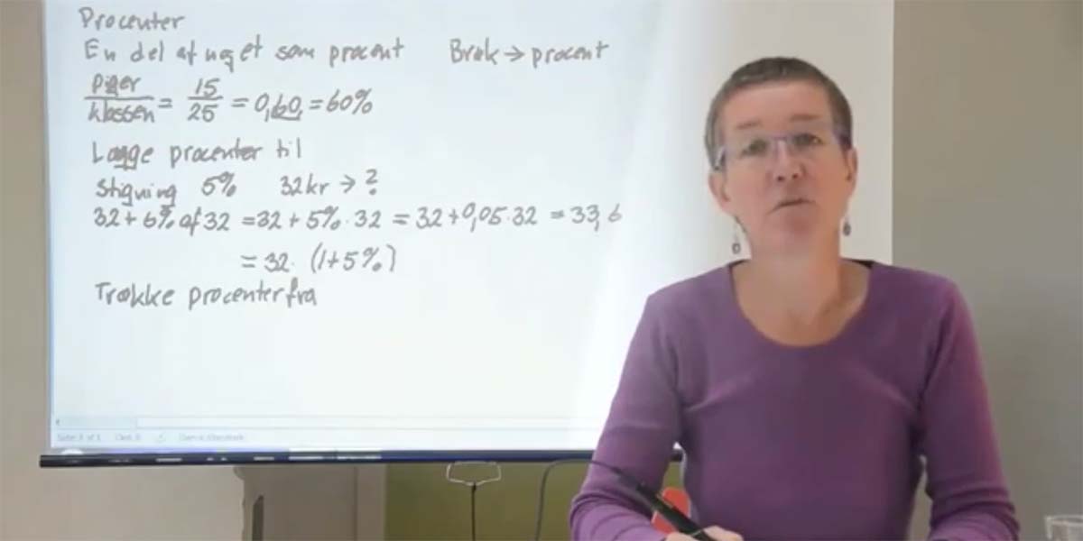 Procent – plus og minus - Pind og Bjerre